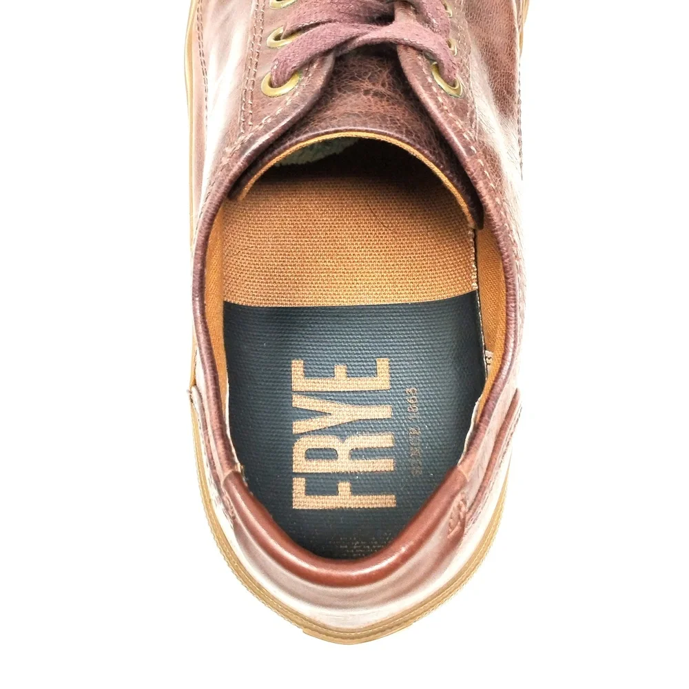 Frye Minimalist Streetwear Leather Sneakers Men Size 11 Low Top Athletic